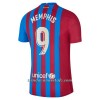 Camiseta de fútbol FC Barcelona Memphis Depay 9 Primera Equipación 2021/22 - Hombre